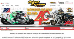 Desktop Screenshot of orientexpress.com